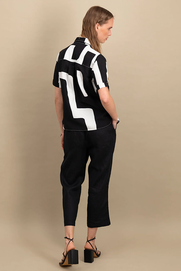 ΛΙΝΟ ΠΟΥΚΑΜΙΣΟ FYNCH HATTON - 997-BLACK